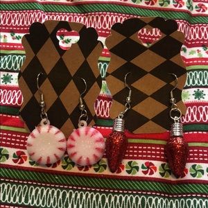 Christmas earring bundle